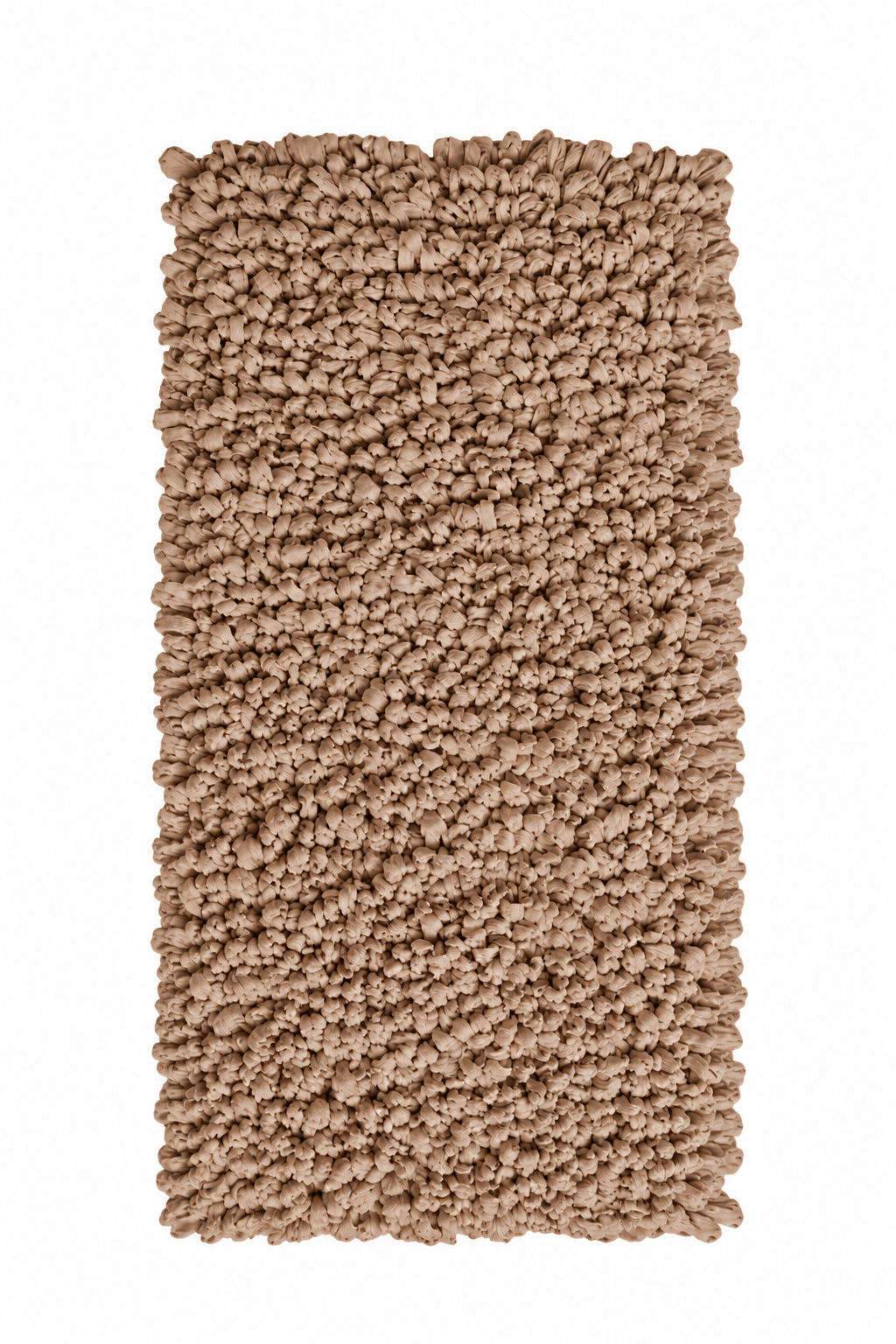 EVORA Χειροποίητο Πατάκι 60x120cm Camel C06 Mrshome