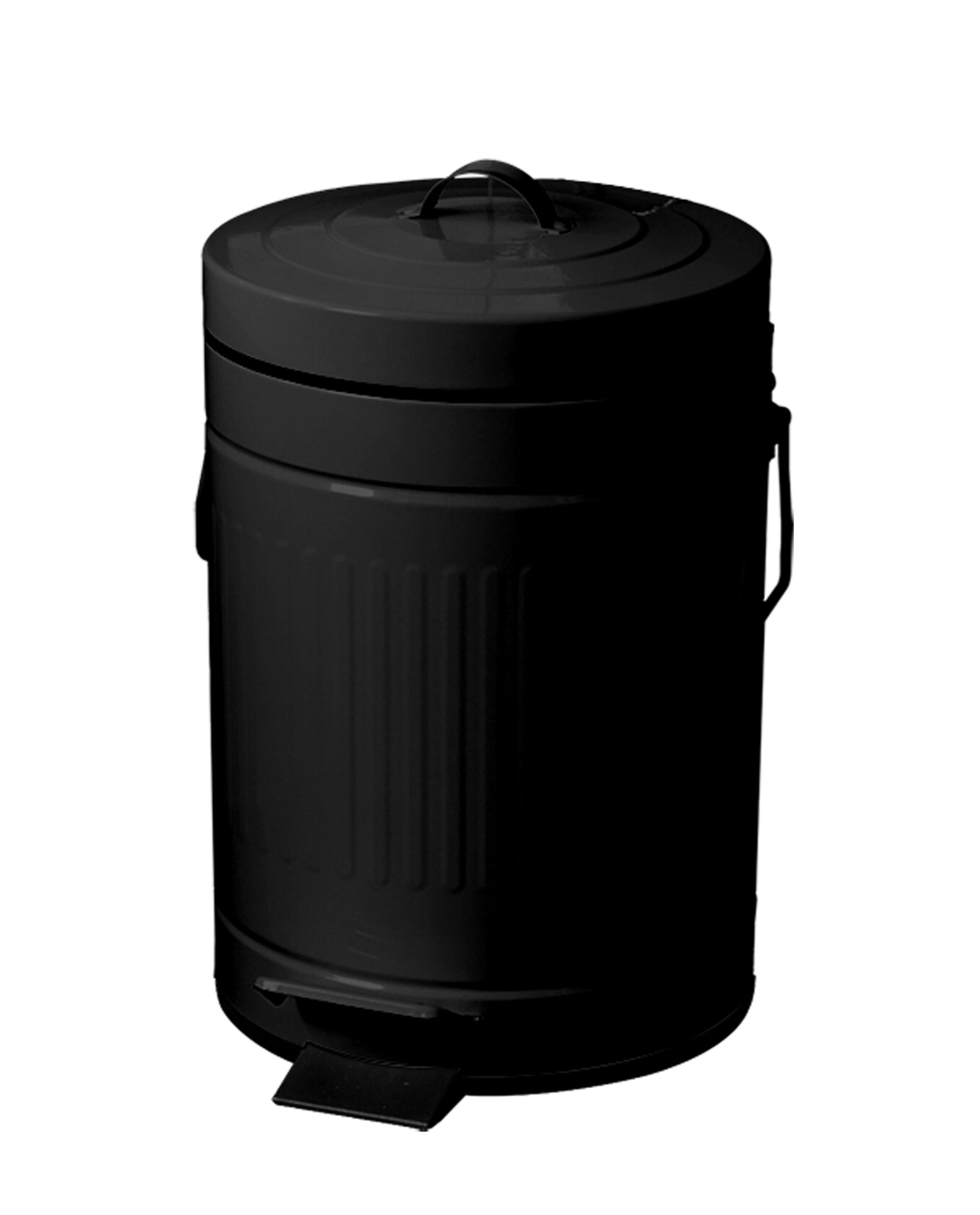 Κάδος Απορριμμάτων 5L Μεταλλικός Soft Close Μαύρος MRShome