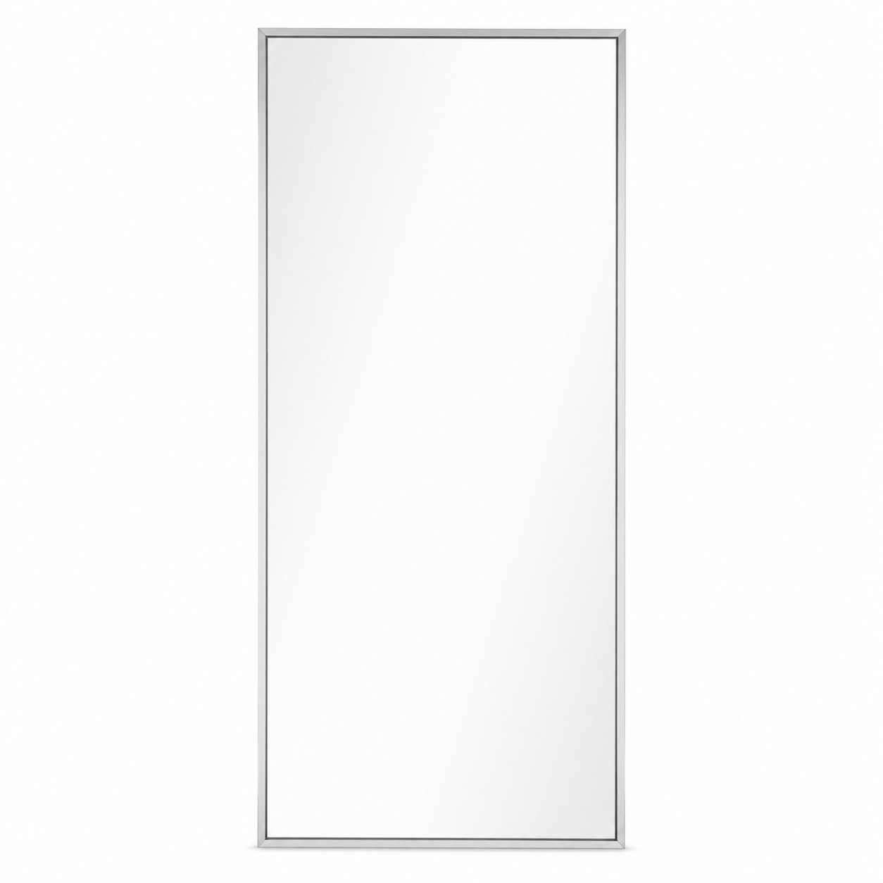 Καθρέπτης με Πλαίσιο Αλουμινίου Chrome 50x2x90cm MRShome