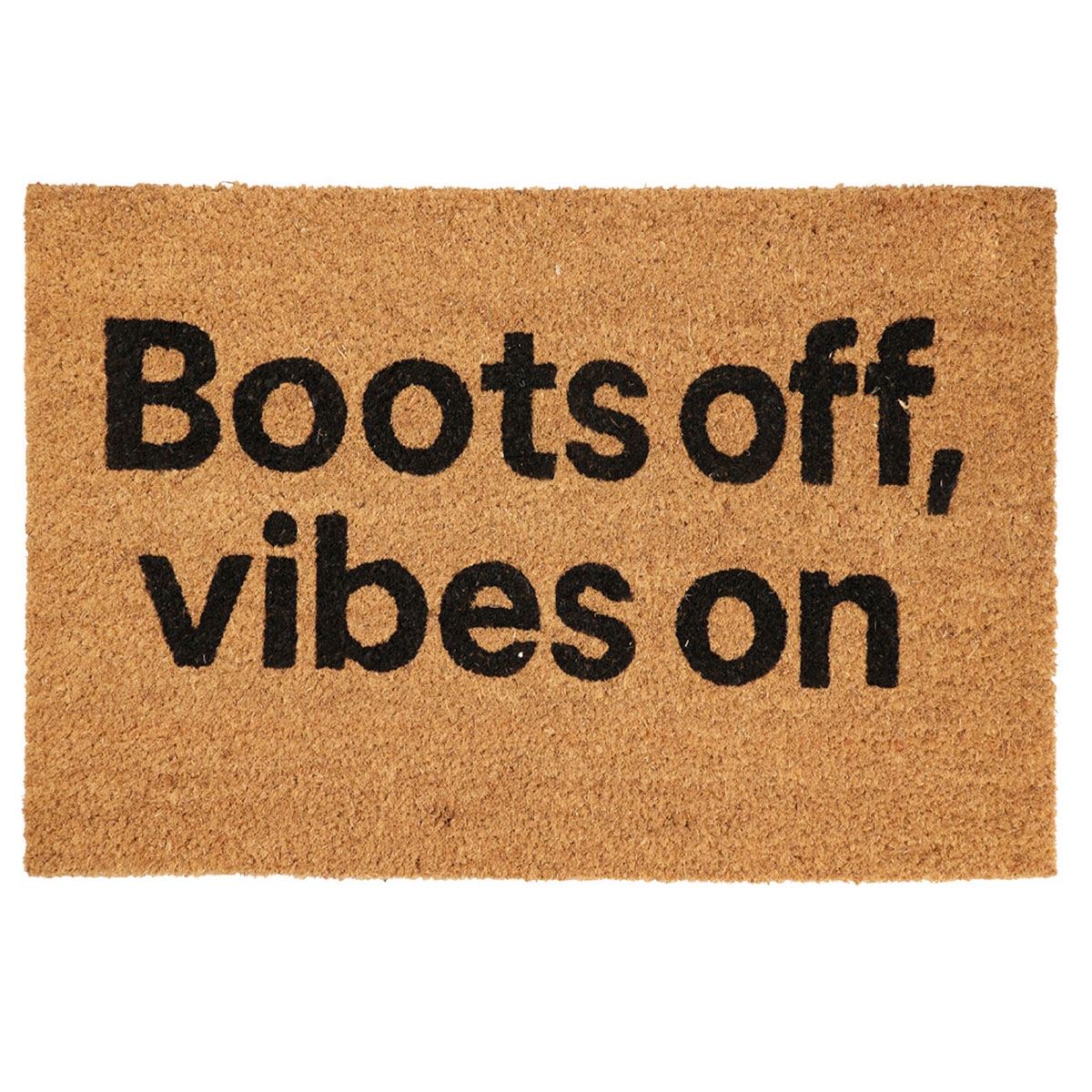 Πατάκι Εισόδου 59x39cm ''Boots off, vibes on'' MRShome