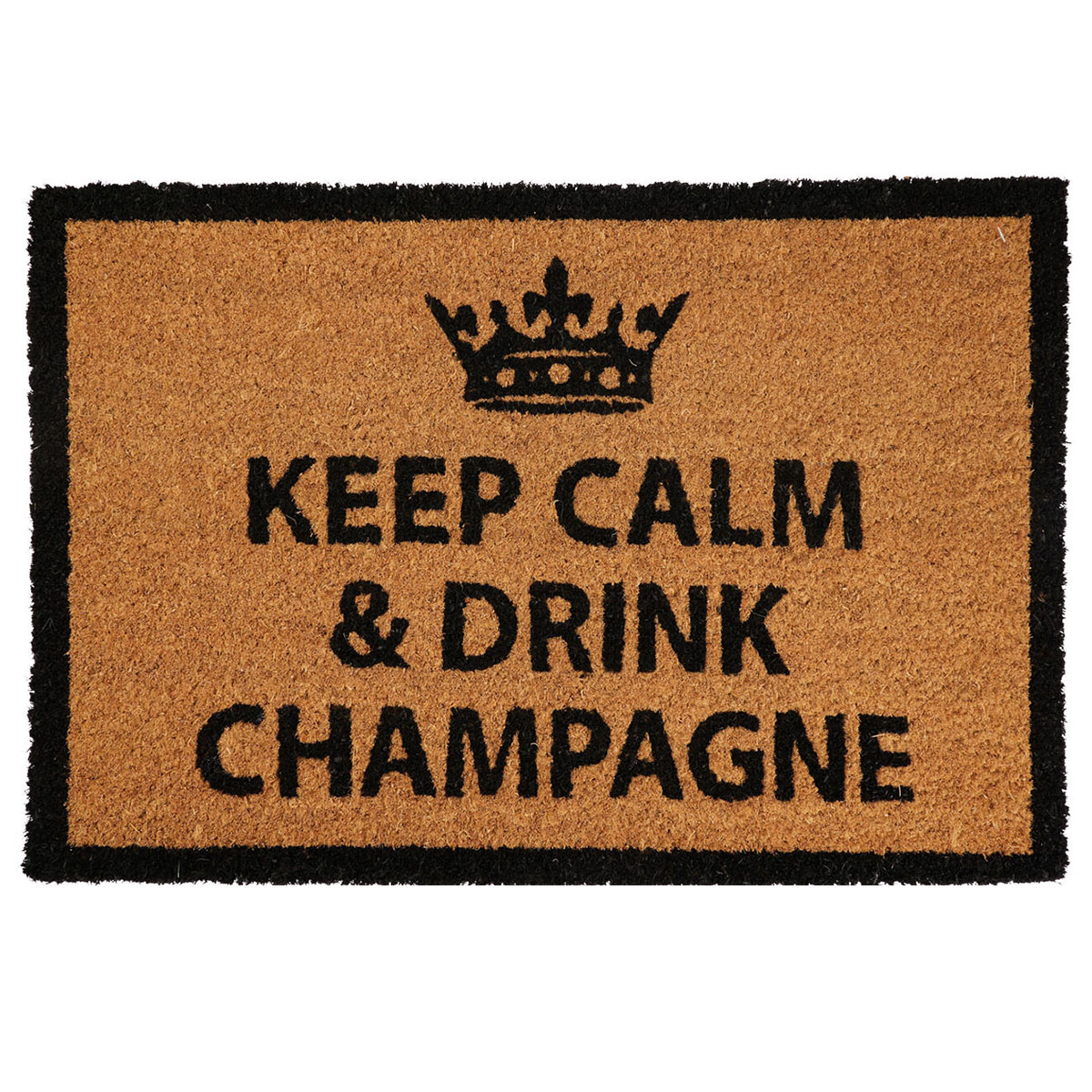 Πατάκι Εισόδου 59x39cm ''KEEP CALM & DRINK CHAMPAGNE'' MRShome