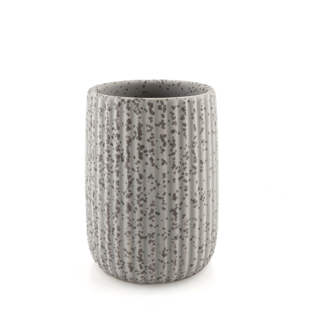 Ποτήρι Οδοντόβουρτσας AVILLA Stoneware 8x8x10.5cm AWD02191836