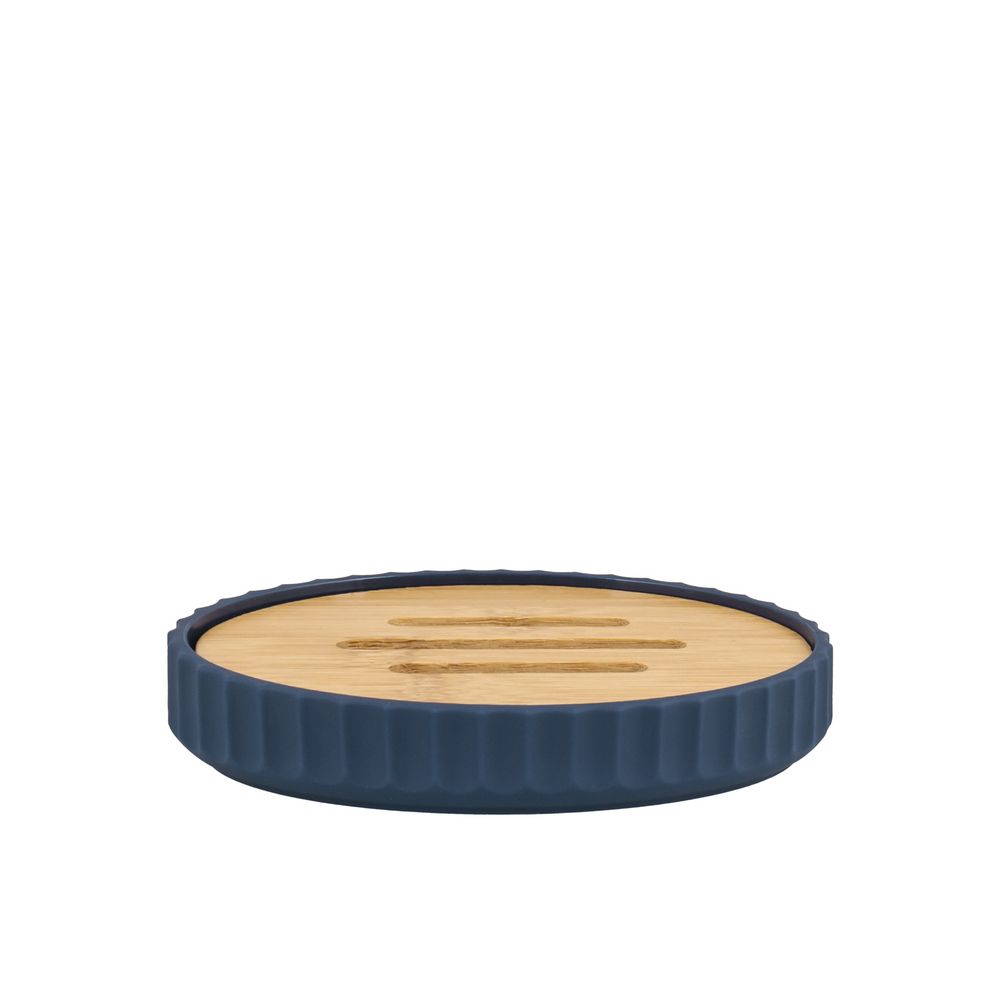 Σαπουνοθήκη ANDORA ABS/Bamboo Μπλε/Φυσική 13.3x10.3x2.7cm AWD02191915