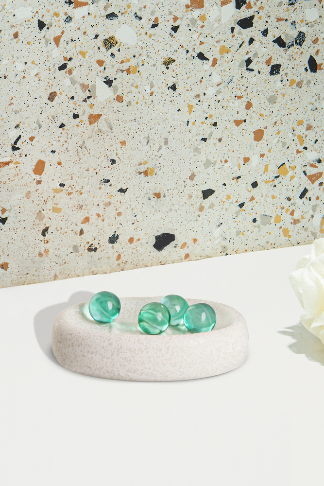 Σαπουνοθήκη BONITA Stoneware Λευκή 12.7x9.2x3.1cm AWD02191915