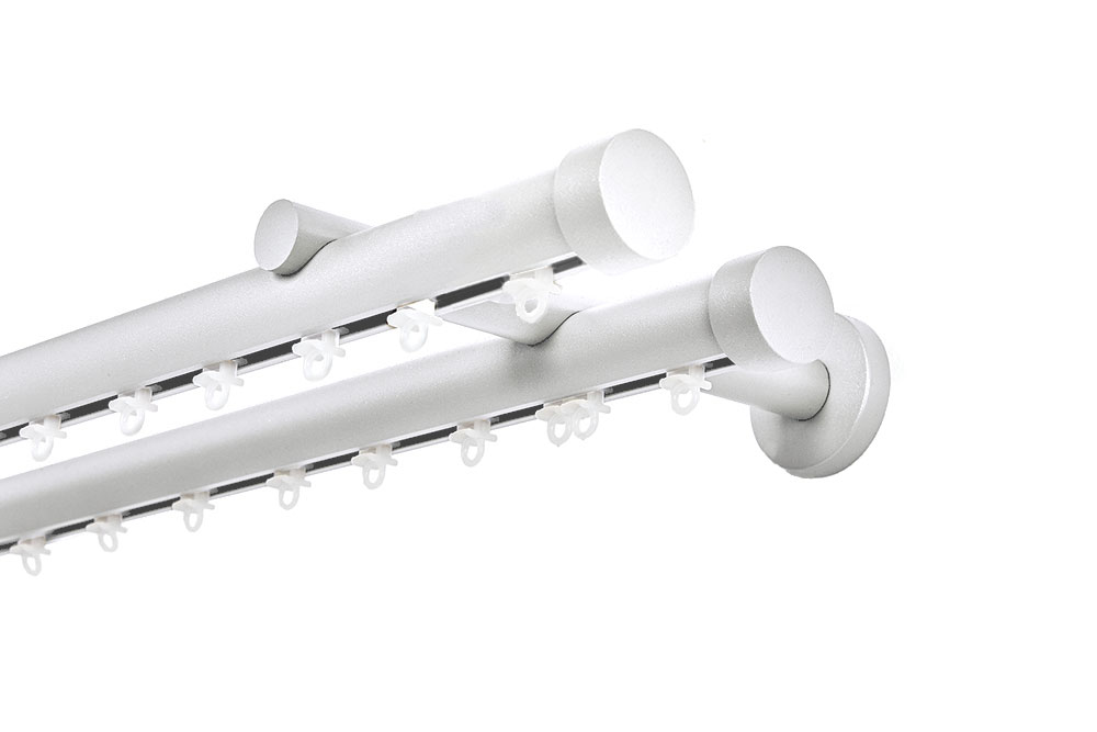 Σιδηρόδρομος Toledo Φ25mm Λευκός Διπλός 160cm MRShome