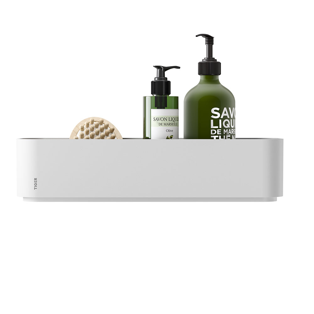 Tiger 2-Store Επιτοίχιο Ράφι 35 cm White 800381