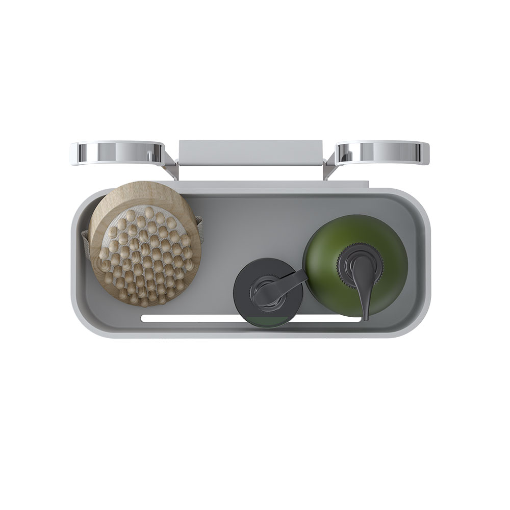 Tiger 2-Store Ράφι κρεμαστό για Βρύση Ντους 25 cm White 800377