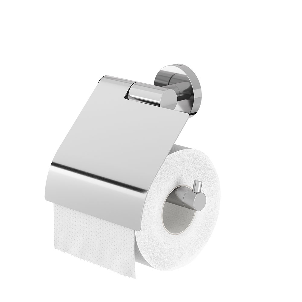 Tiger Boston Χαρτοθήκη με Κάλυμμα Polished stainless steel 309130346