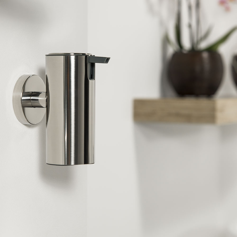 Tiger Boston Δοχείο Κρεμοσάπουνου Επιτοίχιο 75 ml Polished stainless steel 305930346