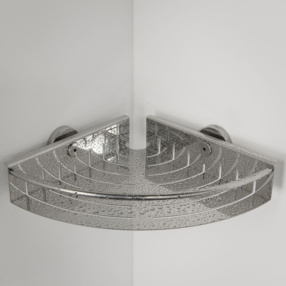 Tiger Boston Ράφι Γωνιακό 24.7 cm Polished stainless steel 304730346