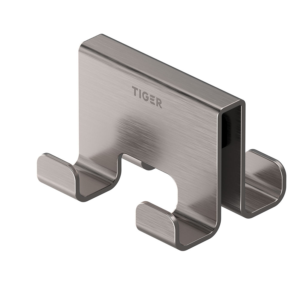 Tiger Caddy Άγκιστρο Τετραπλό 6-8 mm Brushed stainless steel 800295