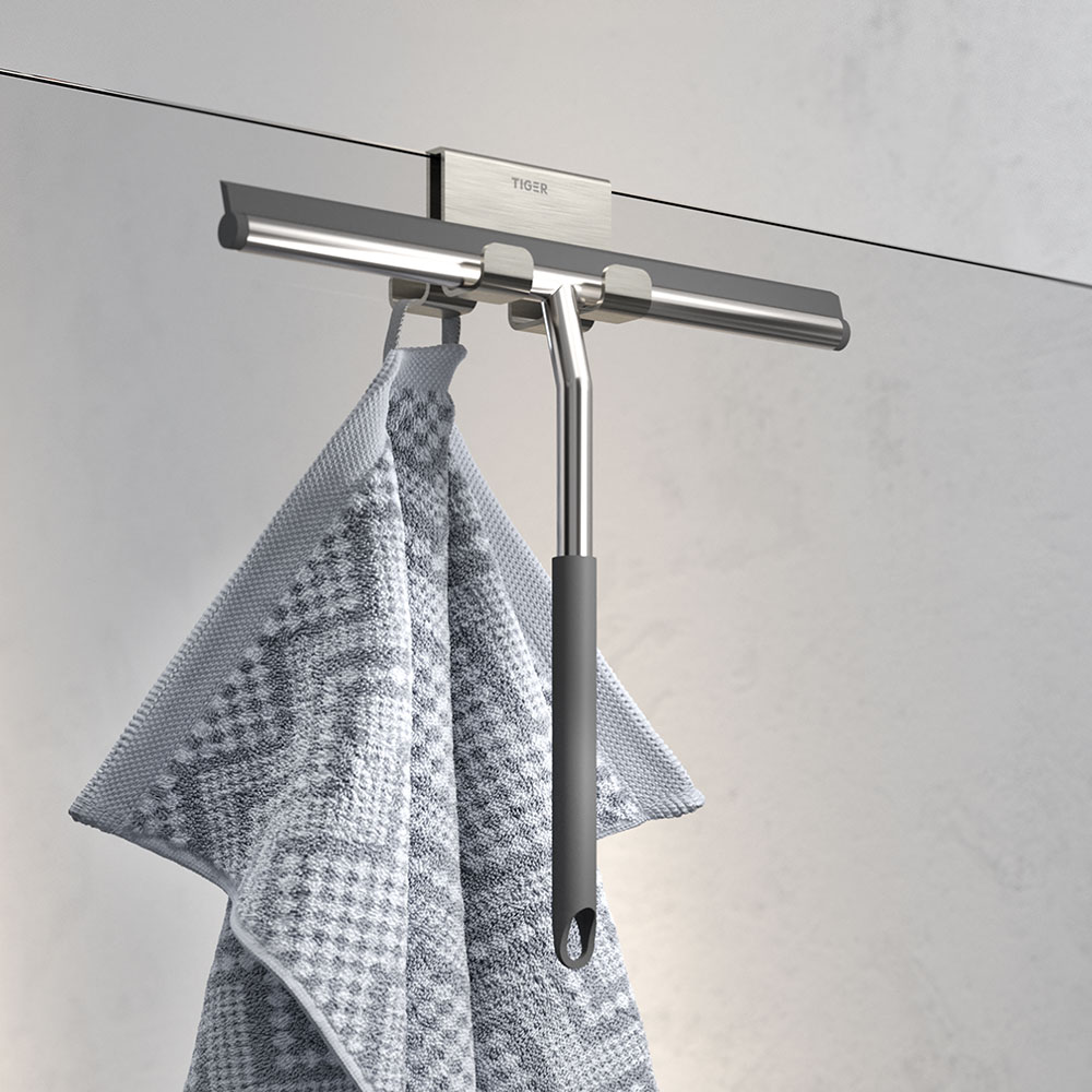 Tiger Caddy Άγκιστρο Τετραπλό 6-8 mm Brushed stainless steel 800295