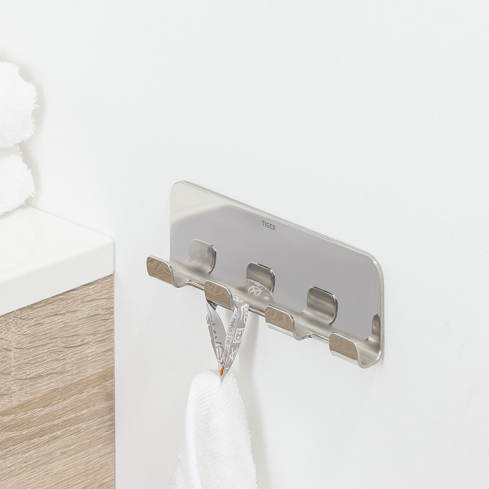 Tiger Colar Άγκιστρο Τετραπλό Polished stainless steel 1314730346