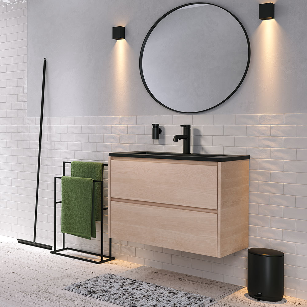 Tiger Colar Δοχείο Κρεμοσάπουνου Επιτοίχιο 180 ml Black 1313430746