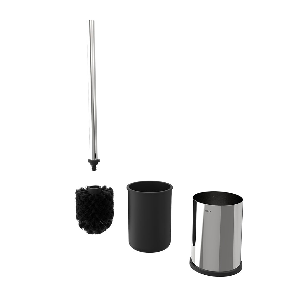 Tiger Colar Πιγκάλ Επιτοίχιο Polished stainless steel 1314830346
