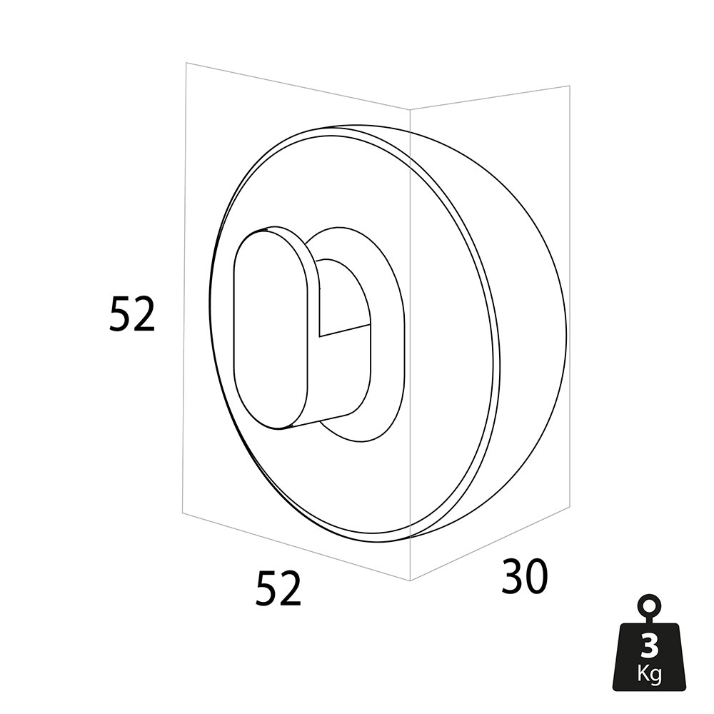 Tiger Cooper Άγκιστρο large Polished gold 800556