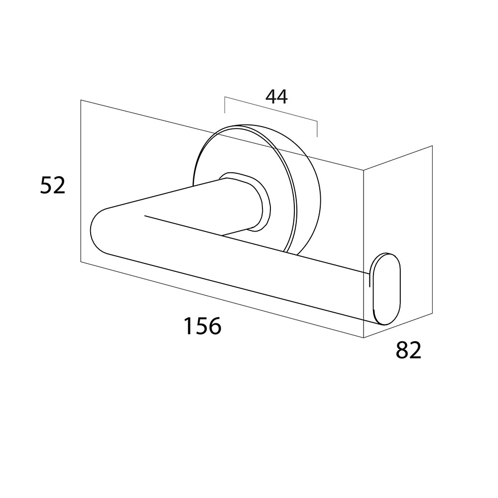 Tiger Cooper Χαρτοθήκη L-shape Polished gold 800551