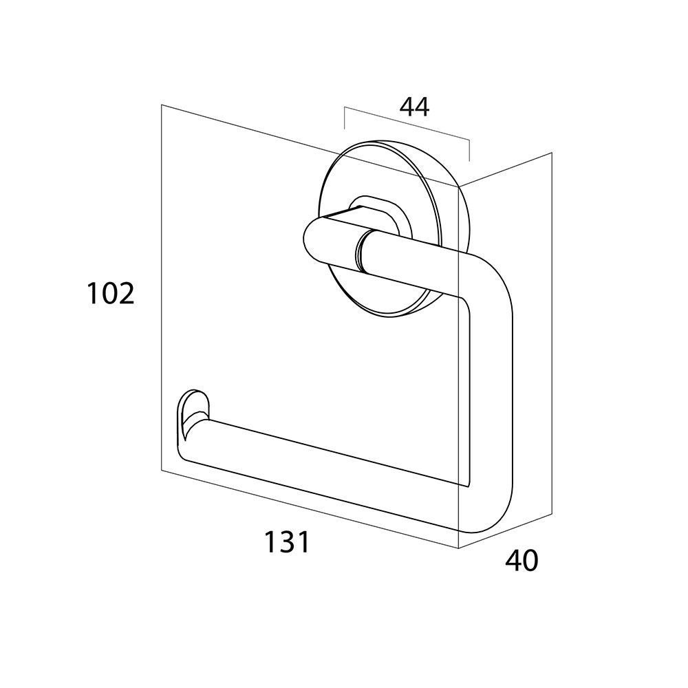 Tiger Cooper Χαρτοθήκη Polished gold 800552