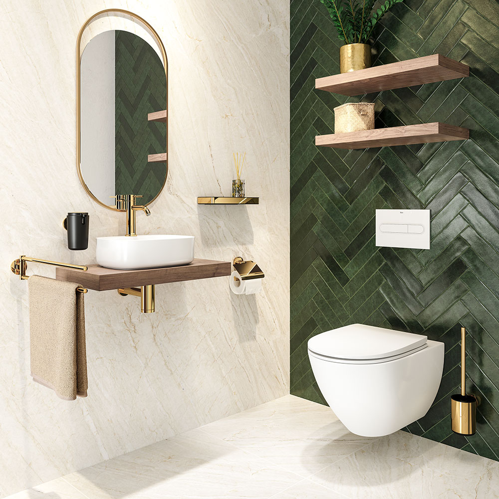 Tiger Cooper Χαρτοθήκη Με Κάλυμμα Polished Gold 800553