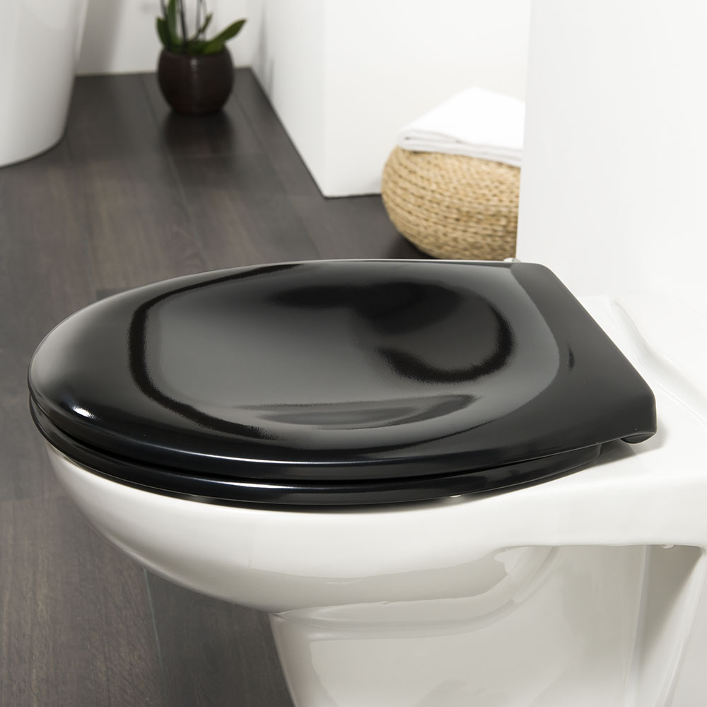 Tiger Ventura Καπάκι Λεκάνης Duroplast Black 251490746