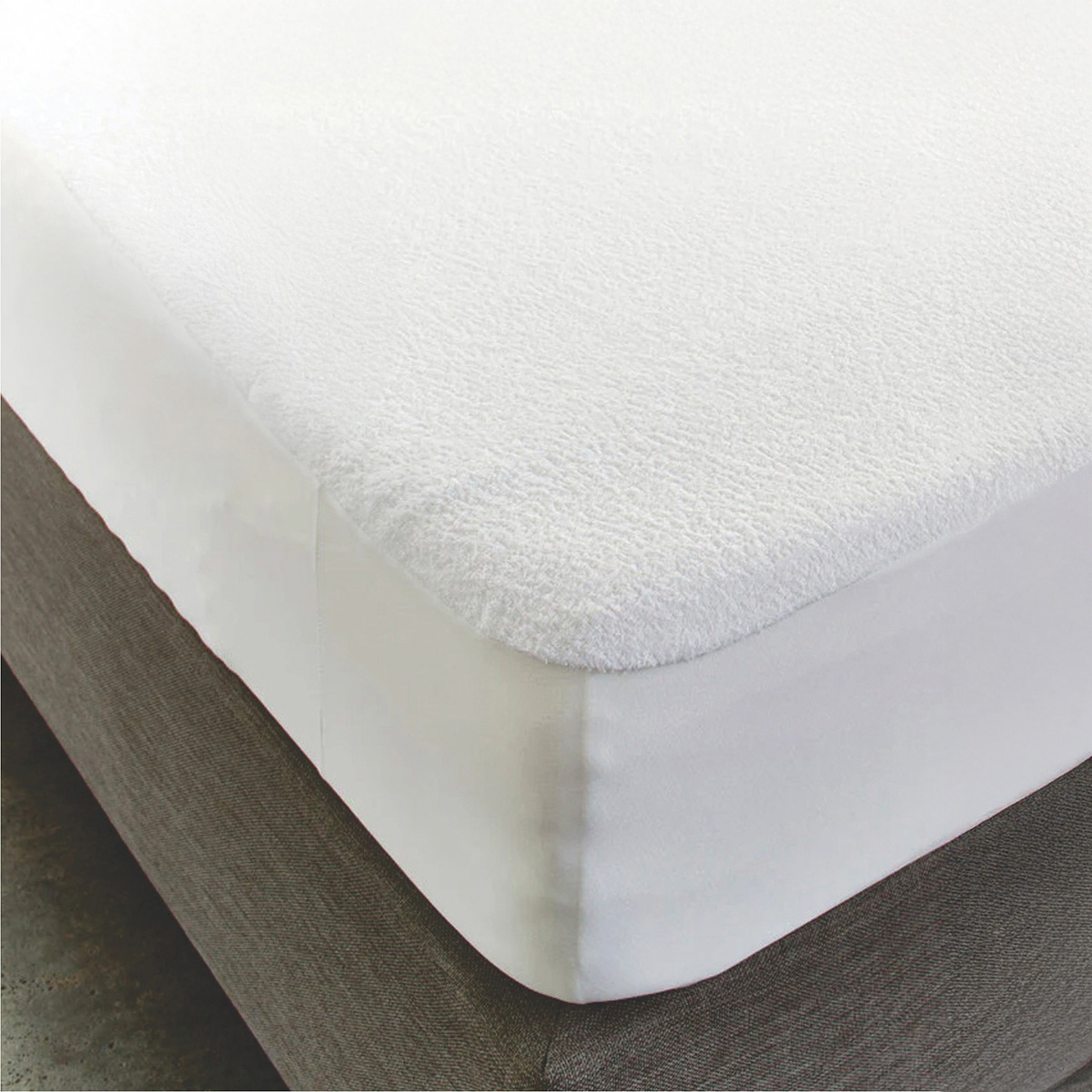 ΑΔΙΑΒΡΟΧΟ TERRY ΚΑΛΥΜΜΑ ΣΤΡΩΜΑΤΟΣ ΔΙΠΛΟ 145X200+40cm ADAM HOME