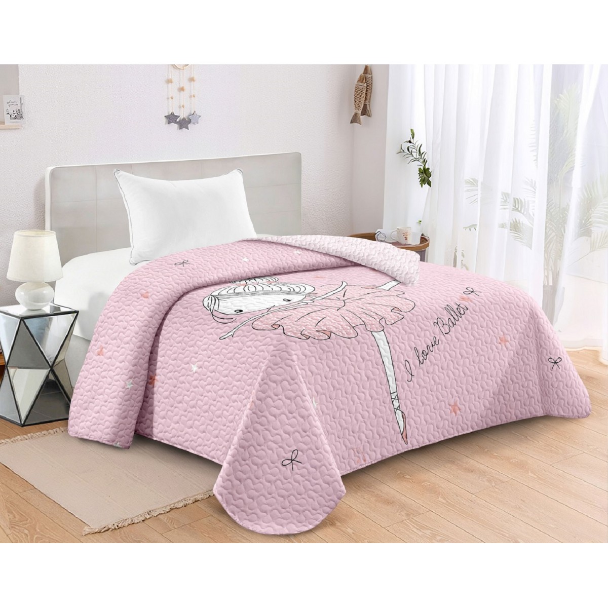 ΚΟΥΒΕΡΛΙ ΜΟΝΟ 160x220 ADAM HOME 410