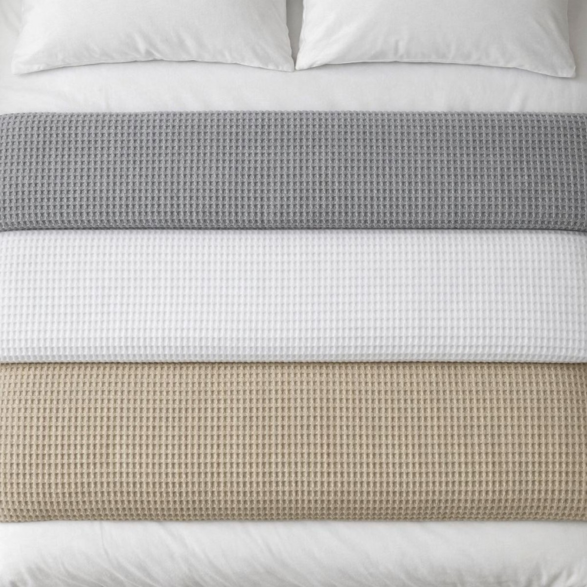 ΚΟΥΒΕΡΤΑ ΠΙΚΕ SANFORIZED ΥΠΕΡΔΙΠΛΗ 225Χ240 ADAM HOME   - Grey