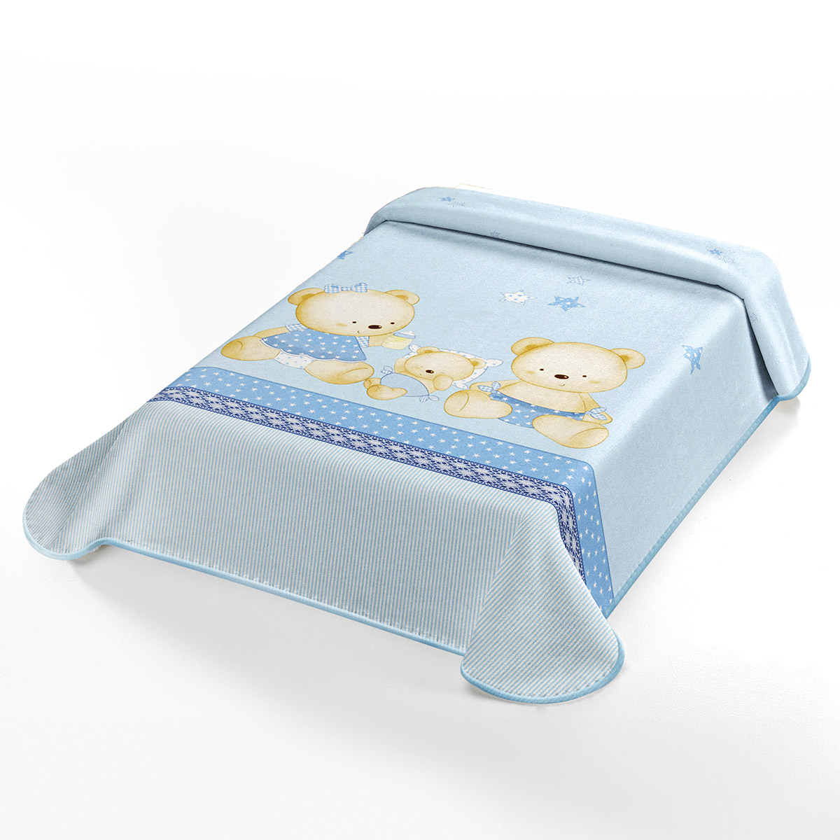 ΚΟΥΒΕΡΤΑ ΙΣΠΑΝΙΑΣ ΚΟΥΝΙΑΣ 110X140 BELPLA STER 663 BLUE