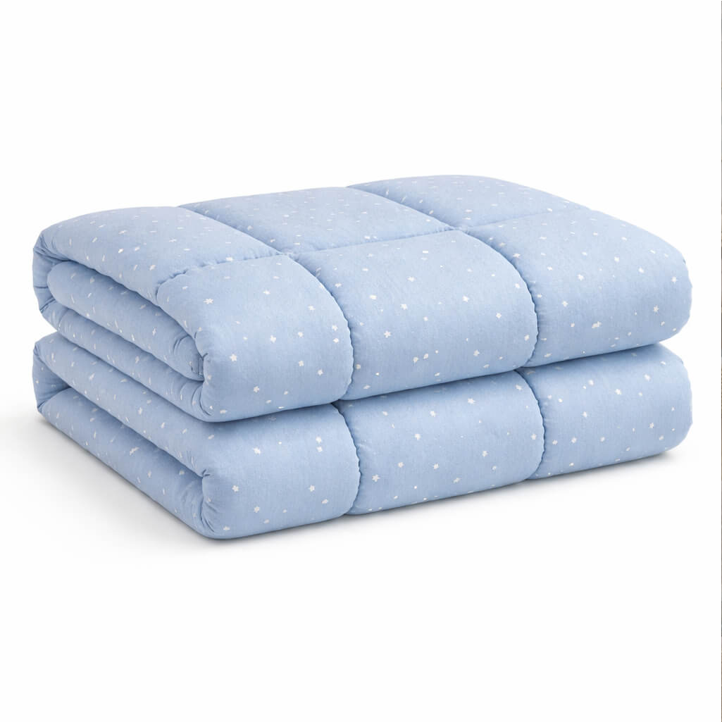 Βρεφικό Πάπλωμα Κούνιας Paradise Blue
