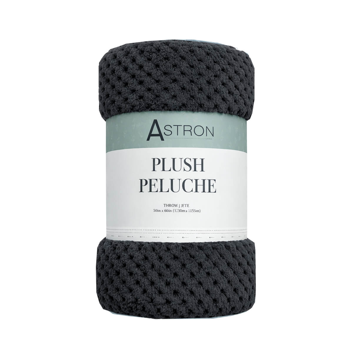 Κουβέρτα Καναπέ / Διακοσμητικό Ριχτάρι (130x160) Dark Grey