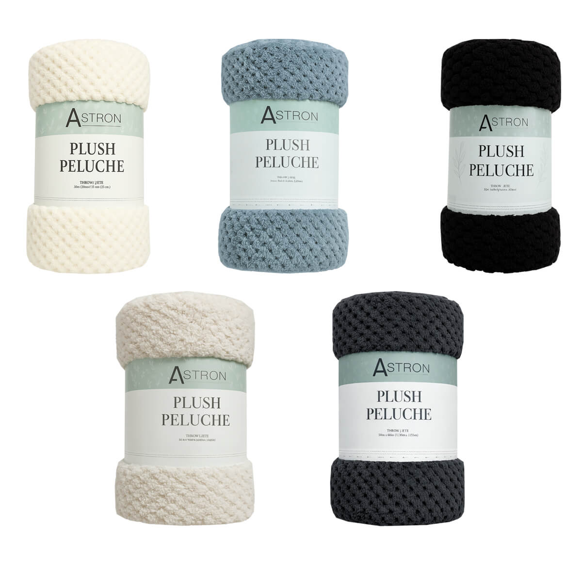 Κουβέρτα Καναπέ / Διακοσμητικό Ριχτάρι (130x160) Dark Grey