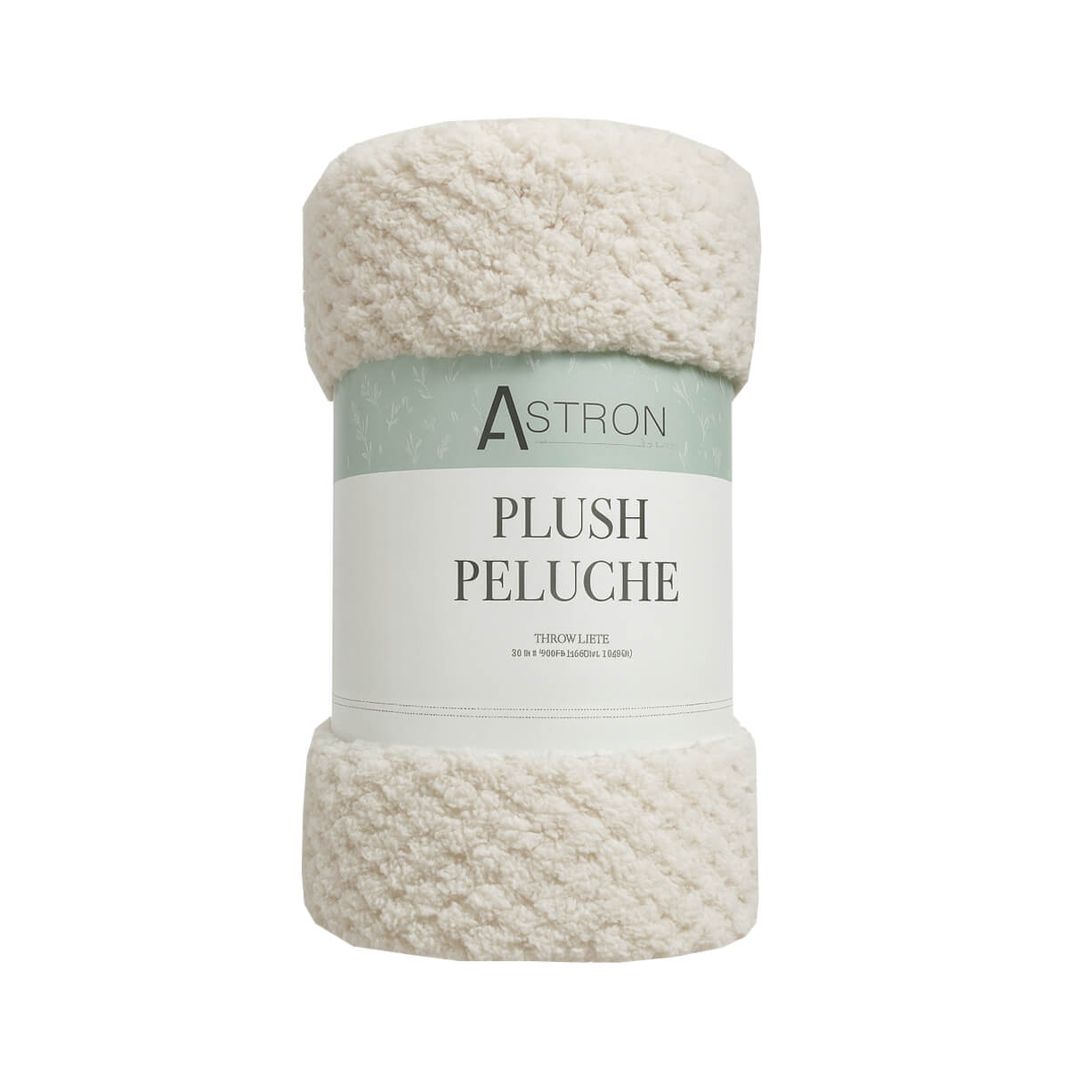 Κουβέρτα Καναπέ / Διακοσμητικό Ριχτάρι (130x160) Ecru