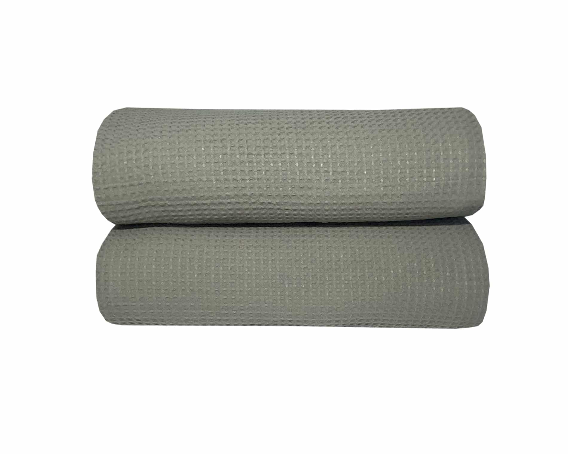 Κουβέρτα Πικέ Μονή Waffle 165χ245 Dark Grey