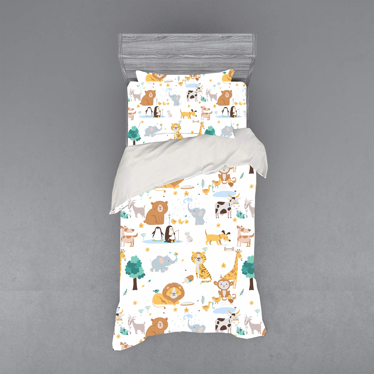 Παιδικά Σετ Σεντόνια Μονά Animals