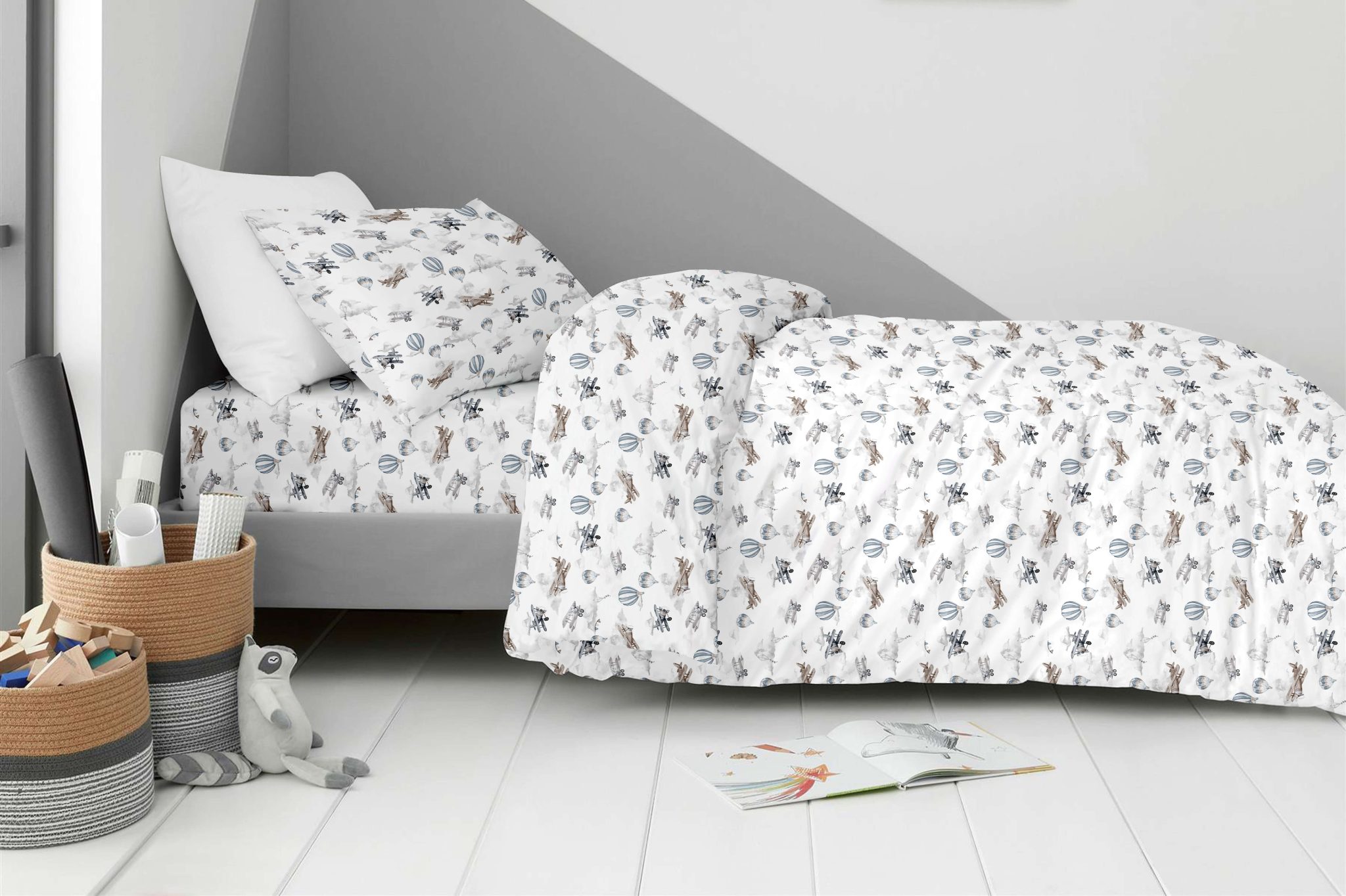 Παιδικά Σετ Σεντόνια Μονά Sky Fly