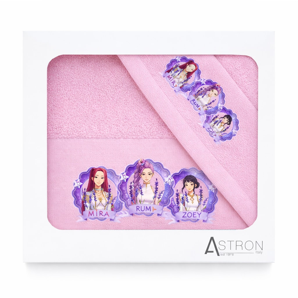 Παιδικές Πετσέτες (σετ 2 τεμ) Girls Band Ecru