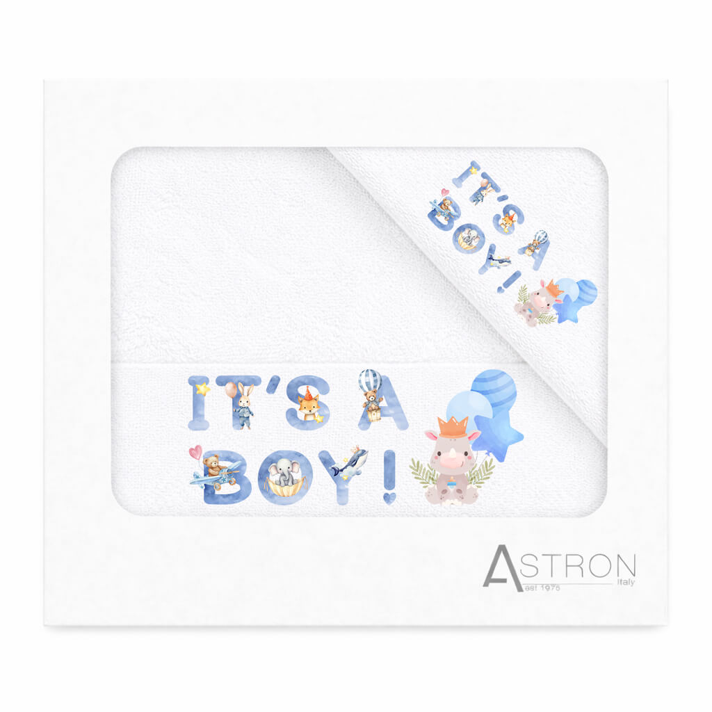 Παιδικές Πετσέτες (σετ 2 τεμ) It's a Boy