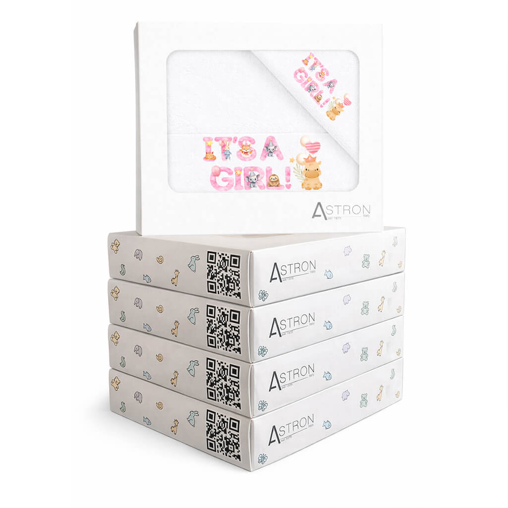 Παιδικές Πετσέτες (σετ 2 τεμ) It's a Girl