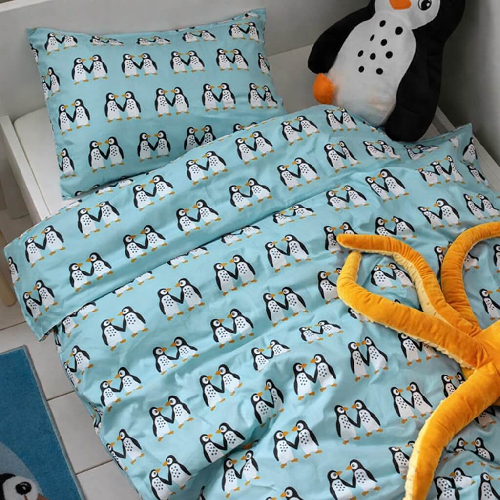 Παιδική Παπλωματοθήκη Μονή Penguins