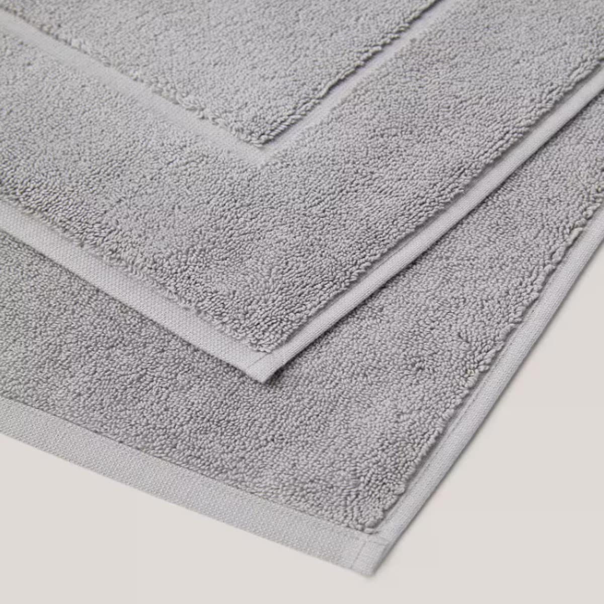 Πατάκι Μπάνιου Ξενοδοχείου 100% cotton Light Grey