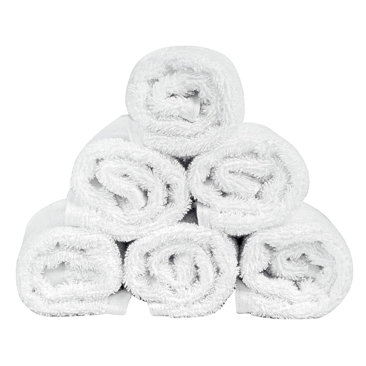 Πετσέτα Χεριών Λαβέτα 30×50 Λευκή 450γρ. 100% cotton Πεννιέ