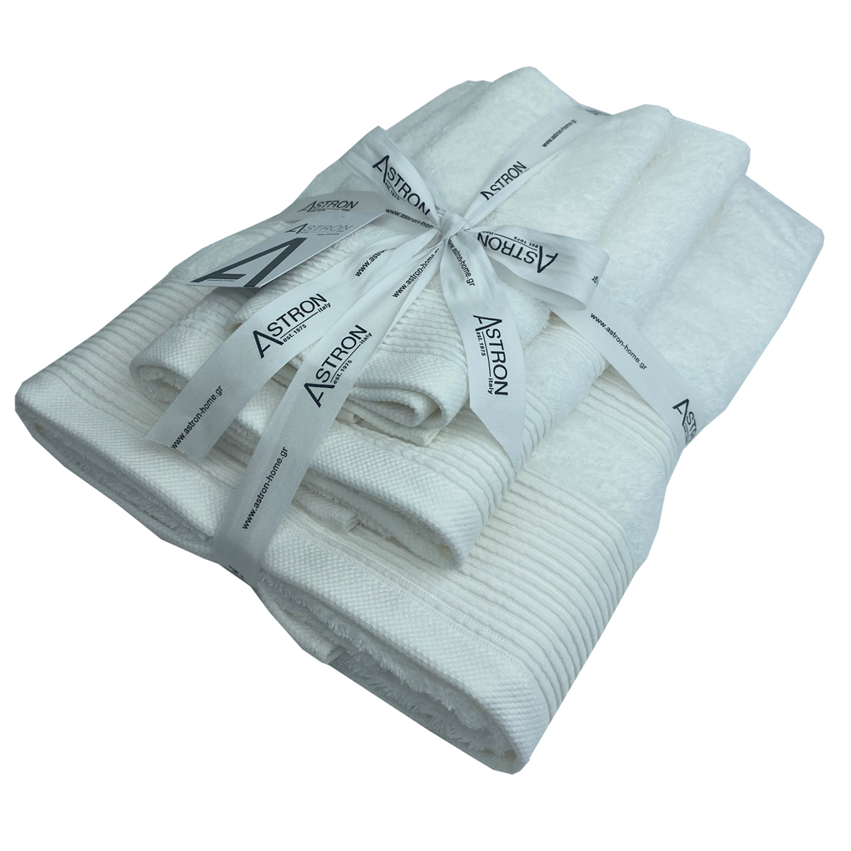 Πετσέτες σετ 3τμχ White