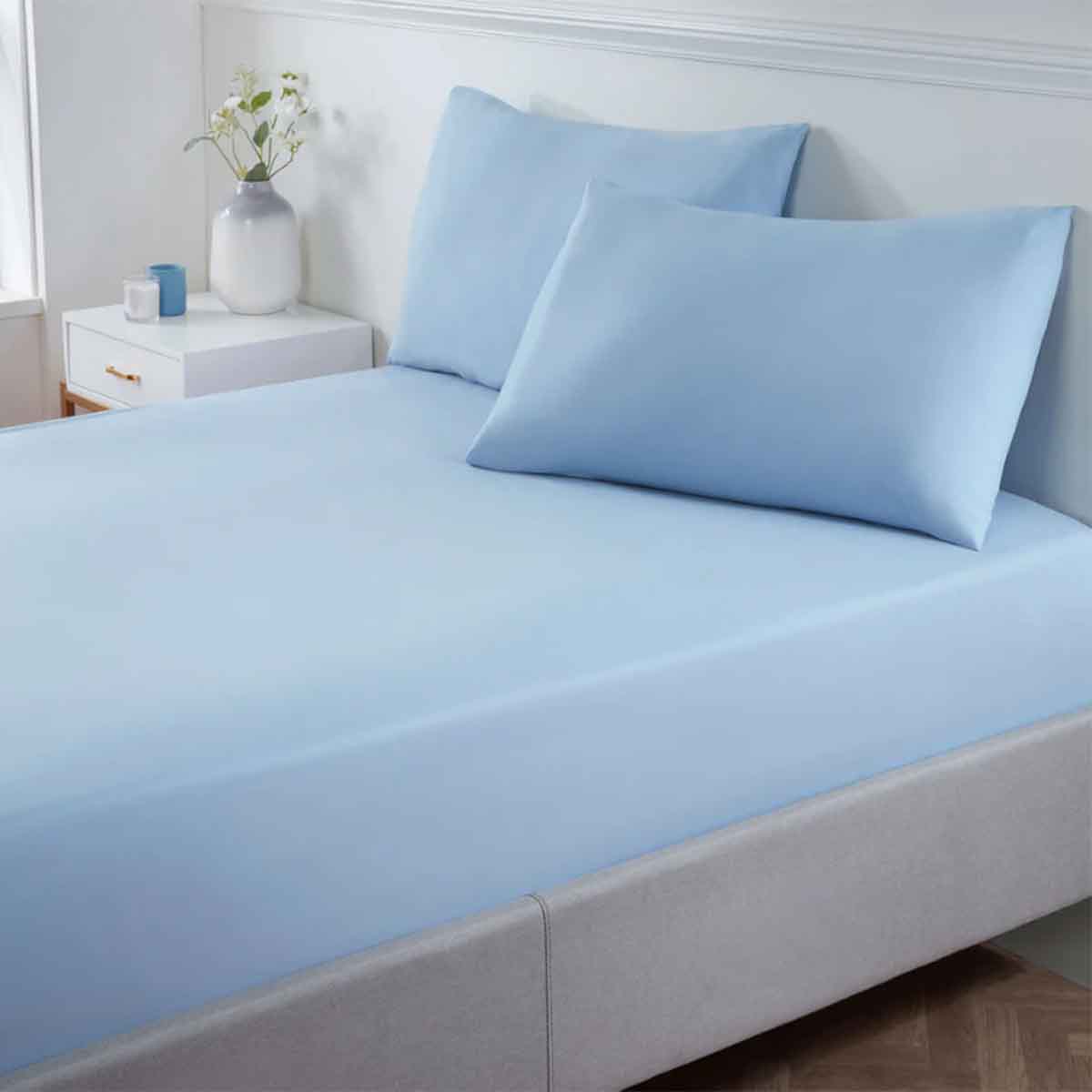 Σεντόνι Με Λάστιχο (160x200+40) Blue