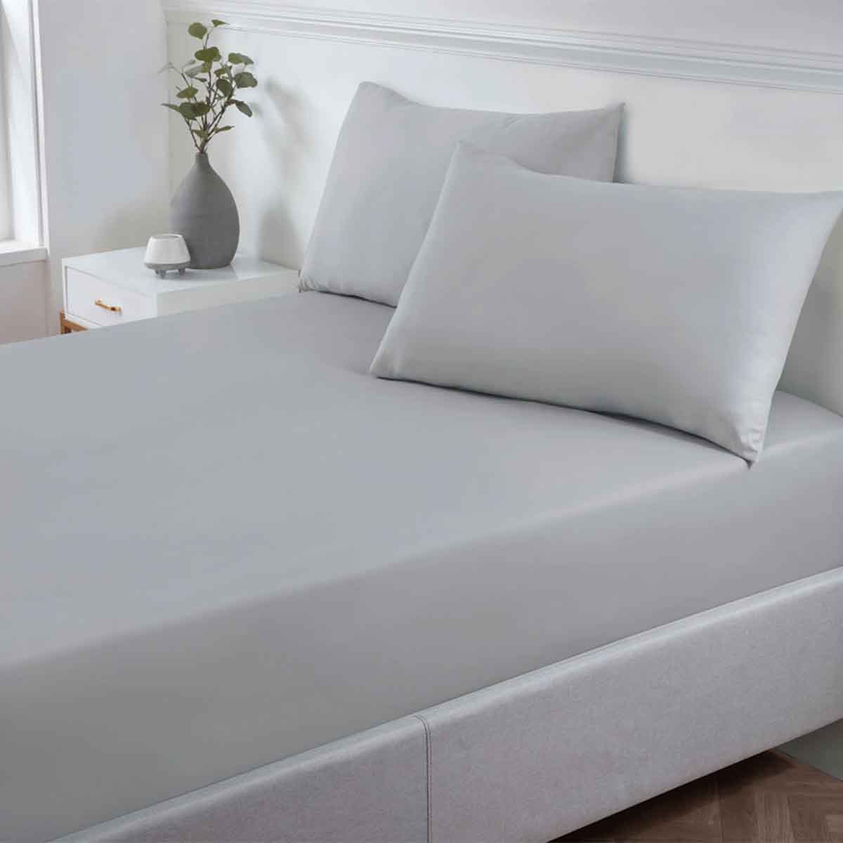 Σεντόνι Με Λάστιχο (160x200+40) Grey