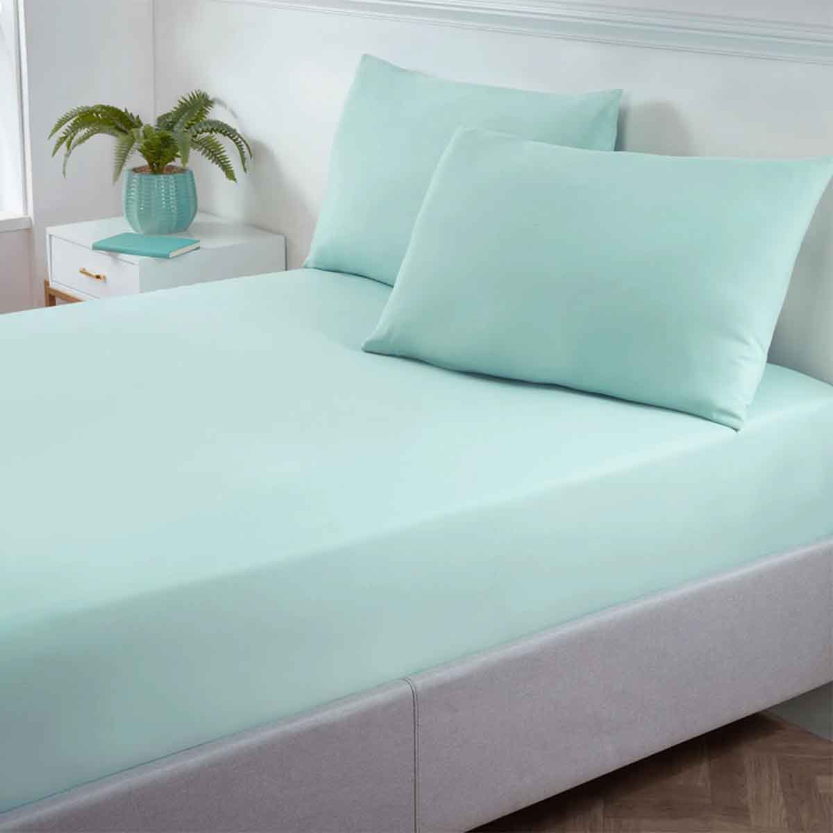 Σεντόνι Με Λάστιχο (160x200+40) Petrol