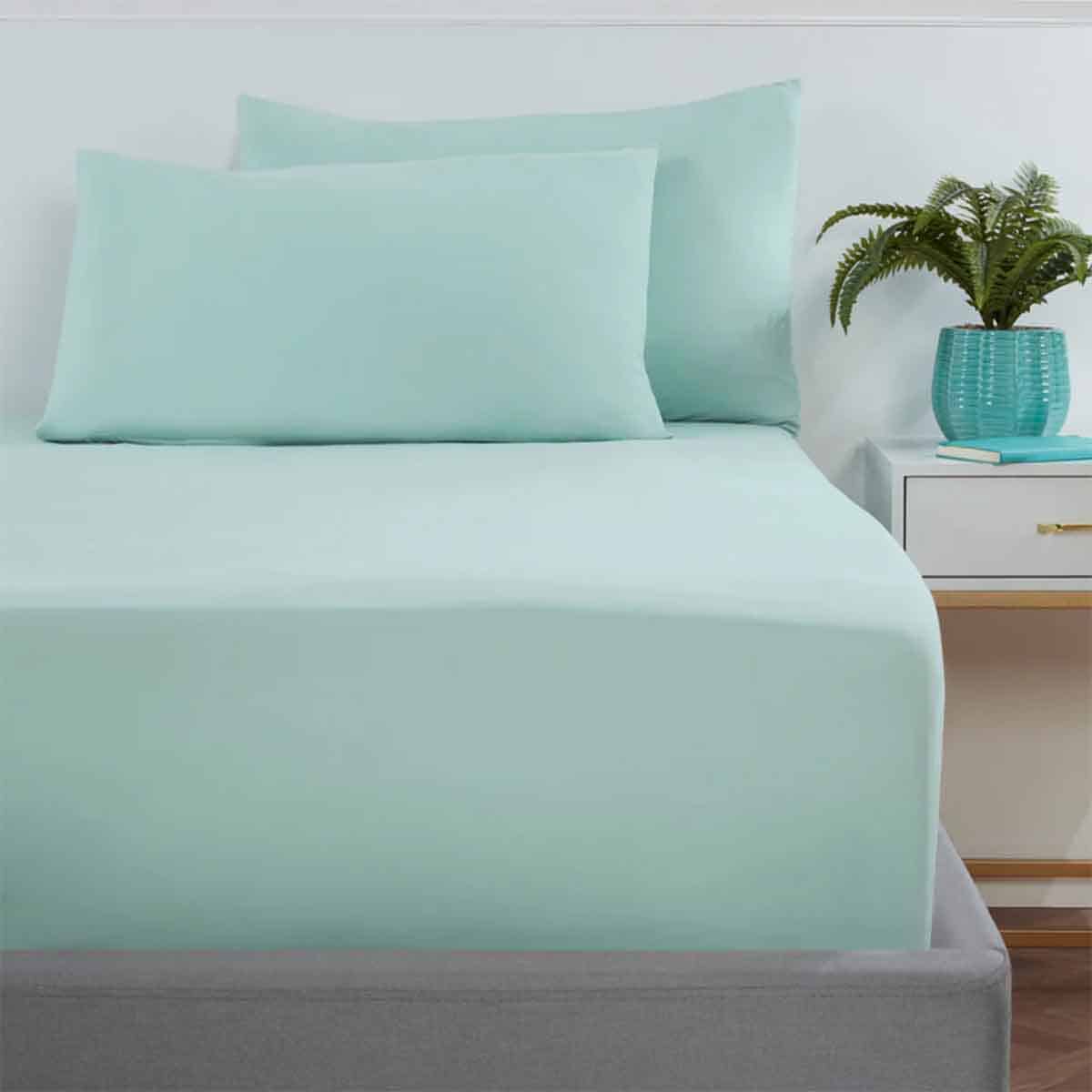 Σεντόνι Με Λάστιχο (160x200+40) Petrol