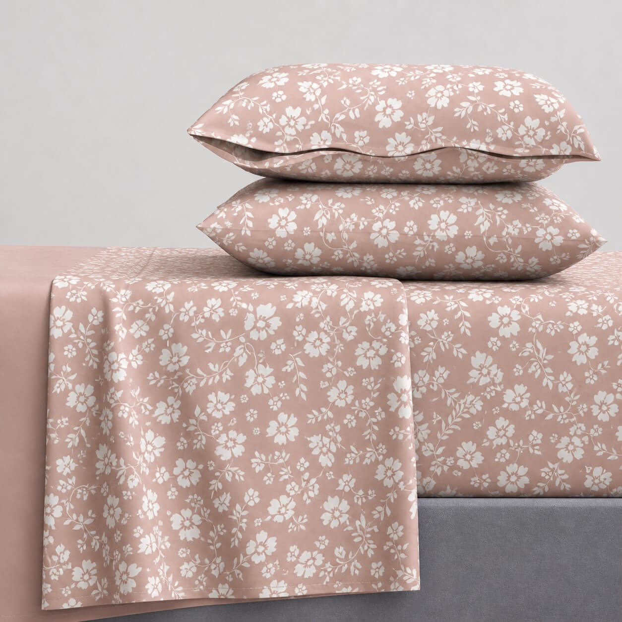 Astron Italy Σεντόνια King Size Σετ 260x280 Emily Chocolat
