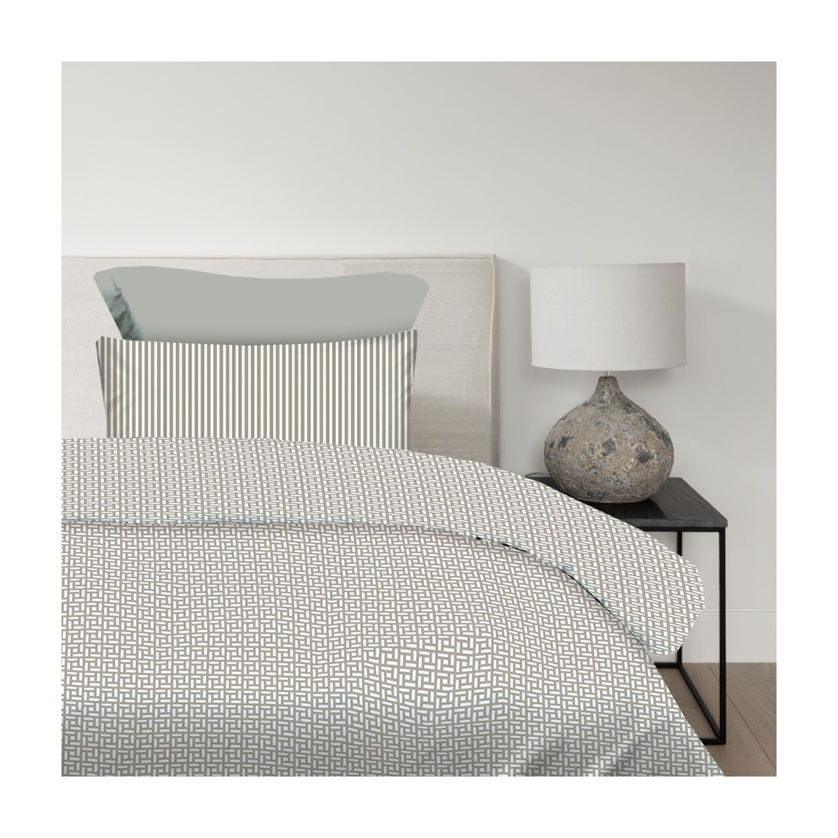 Σετ Σεντόνια 2Χ(1.75Χ2,60) + 1Χ(52Χ72) Maira Grey