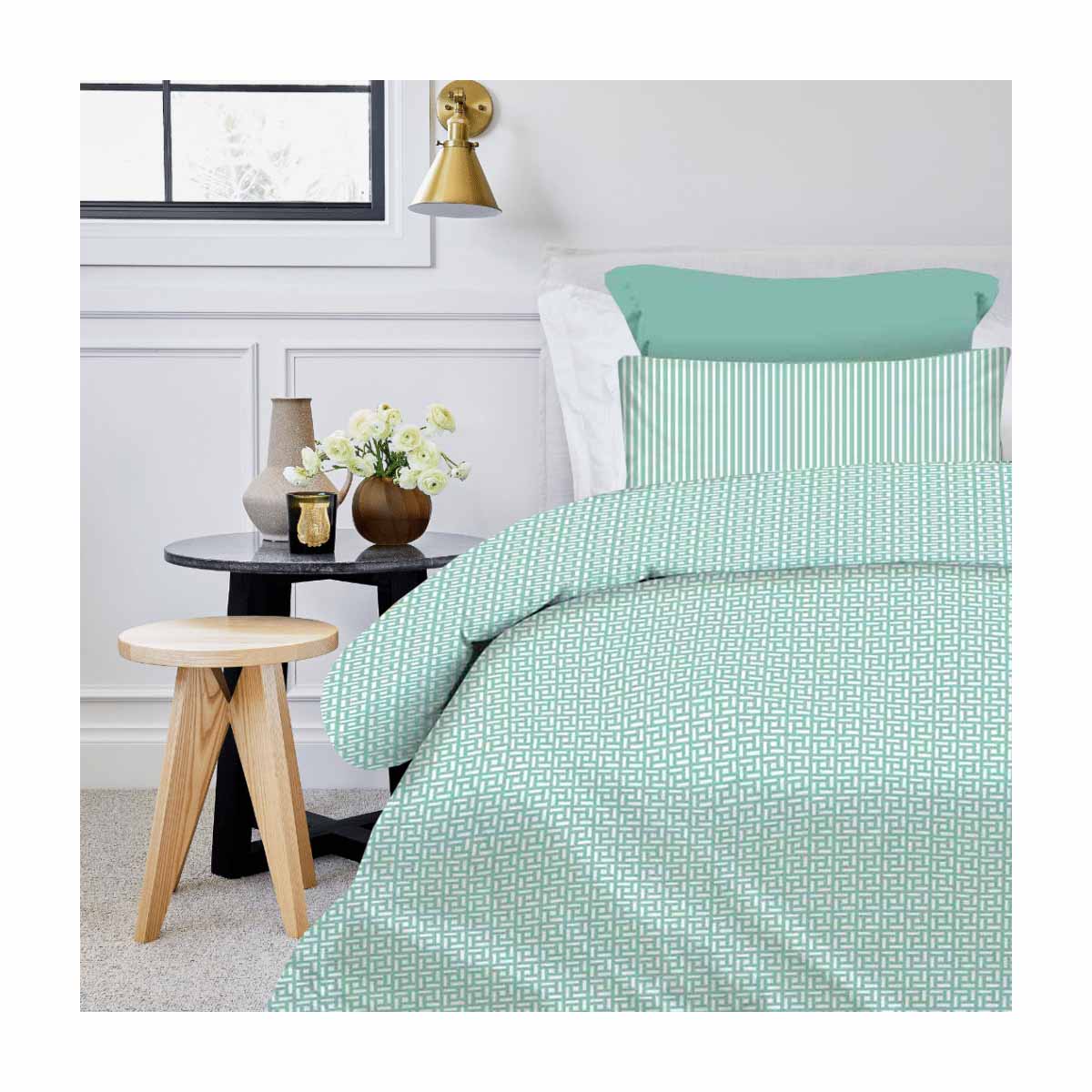 Σετ Σεντόνια 2Χ(1.75Χ2,60) + 1Χ(52Χ72) Maira Petrol