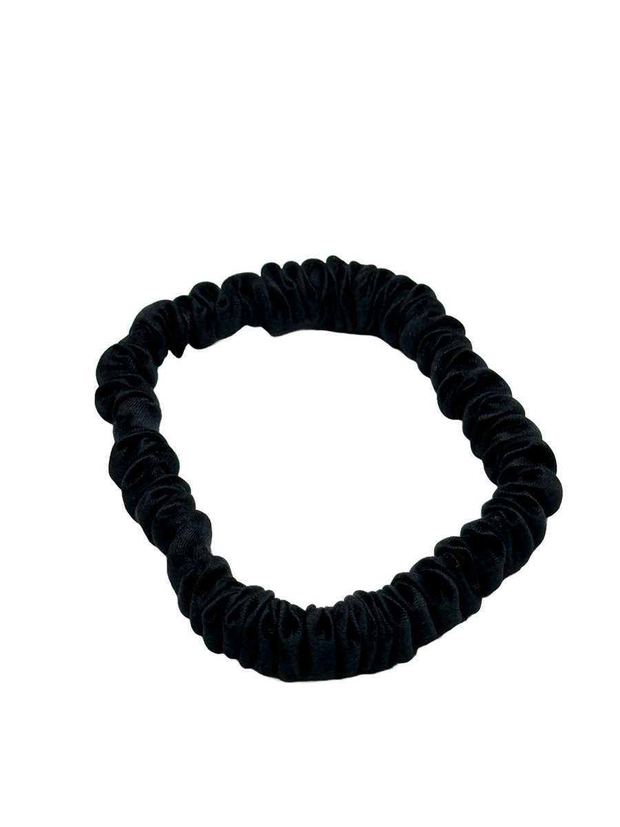 Κοκαλάκι Μαλλιών Μεταξένιο Black 1Cm Espree